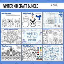 Load image into Gallery viewer, Winter Craft Kit Bundle 2
