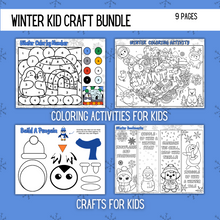 Load image into Gallery viewer, Winter Craft Kit Bundle 2
