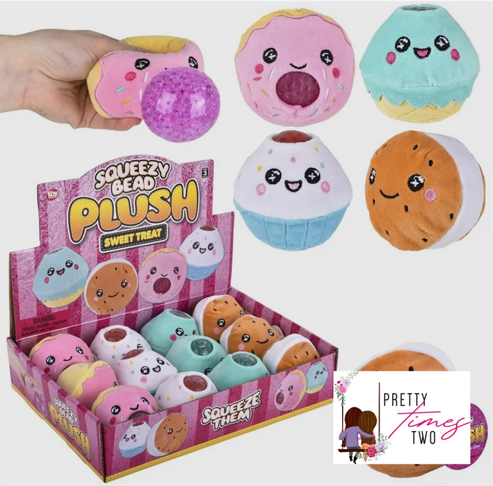 Squeezy Bead Plush Pretty Times Two