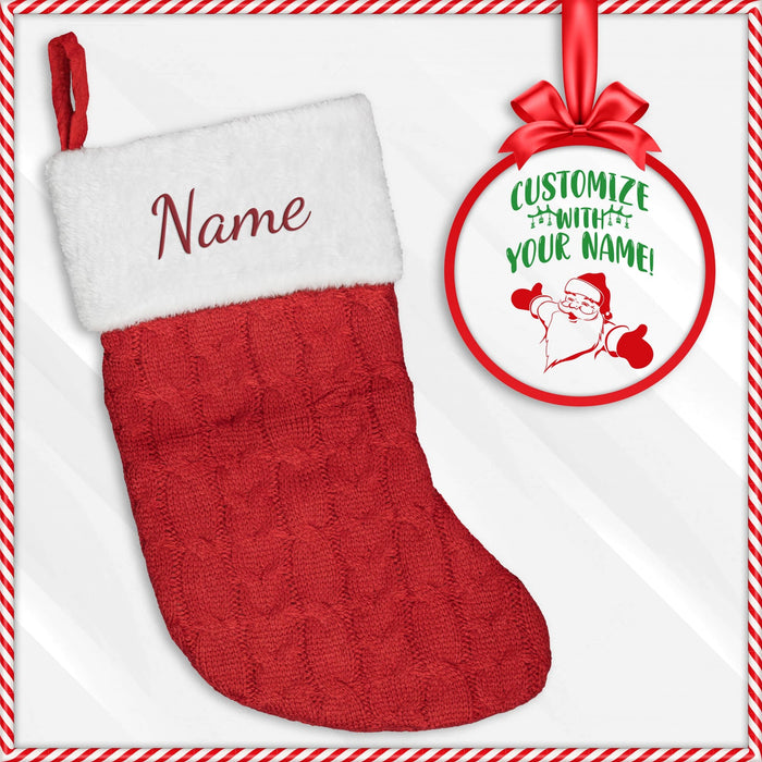 Embroidered Christmas Stocking teelaunch