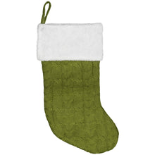 Load image into Gallery viewer, Embroidered Christmas Stocking teelaunch
