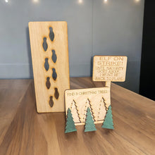 Load image into Gallery viewer, 3pc Wooden Elf Set Pretty Times Two
