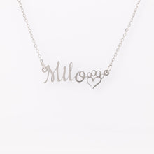 Load image into Gallery viewer, Personalized Dog Mama Necklace
