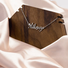 Load image into Gallery viewer, Personalized Dog Mama Necklace
