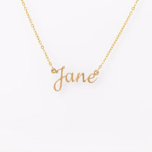 Load image into Gallery viewer, Personalized Name Necklace teelaunch
